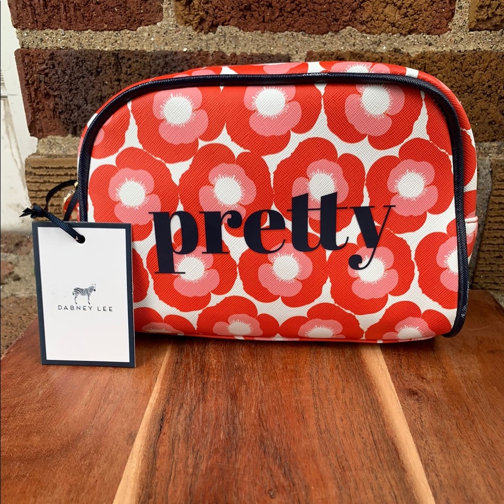 DABNEY LEE PRETTY FLOWER COSMETIC BAG
